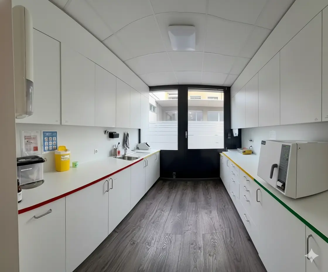 Zone de stérilisation